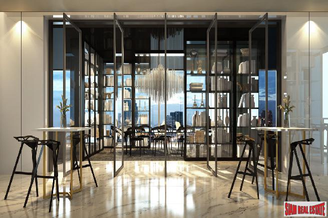 Luxury Two Bed Condos at the Newly Completed Hyde Sukhumvit 11, BTS Nana - 2 Bed Units - Free Furniture!-14