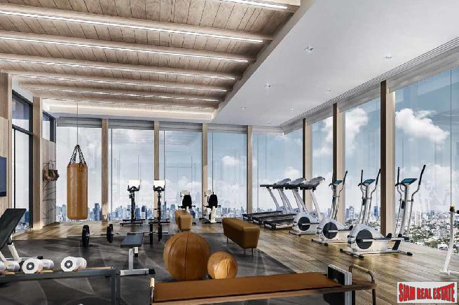 Luxury New Condo Nearing Completion by Japanese and Thai Developers Located between Thong Lor and Ekkamai - One Bed Units - Free Full Furniture or Cash Discount!-4
