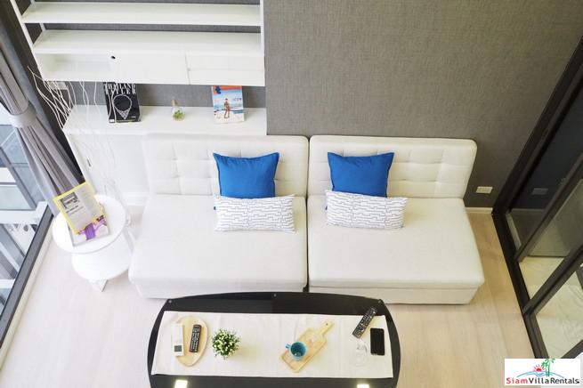 Chewathai Residence Asoke | Cozy Modern One Bedroom Duplex for Rent in Phra Ram 9-11