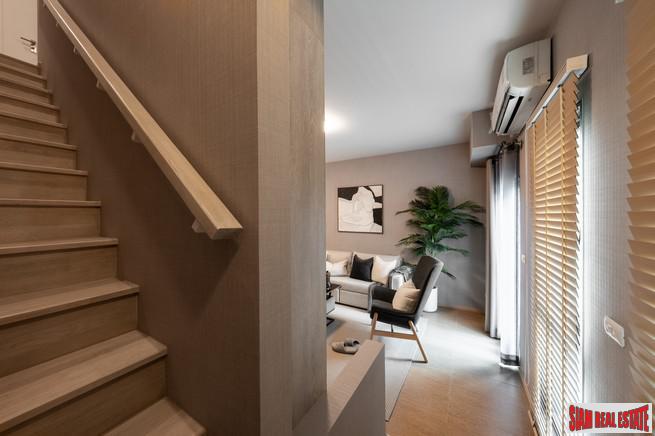 Ready to Move in Low-Rise 1 Bed Duplex Pool and Garden Access Condos with Resort Facilities close to BTS Bearing at Sukhumvit 72 - Up to 42% Discount!-15