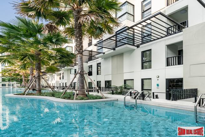 Ready to Move in Low-Rise 1 Bed Duplex Pool and Garden Access Condos with Resort Facilities close to BTS Bearing at Sukhumvit 72 - Up to 42% Discount!-17