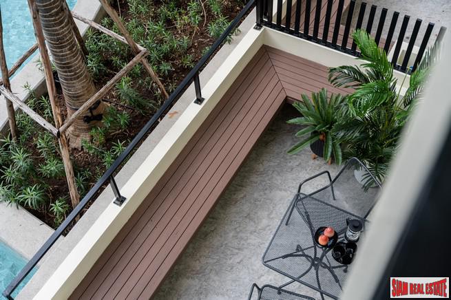 Ready to Move in Low-Rise 1 Bed Duplex Pool and Garden Access Condos with Resort Facilities close to BTS Bearing at Sukhumvit 72 - Up to 42% Discount!-18