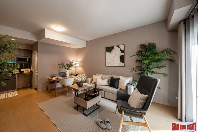 Ready to Move in Low-Rise 1 Bed Duplex Pool and Garden Access Condos with Resort Facilities close to BTS Bearing at Sukhumvit 72 - Up to 42% Discount!-3