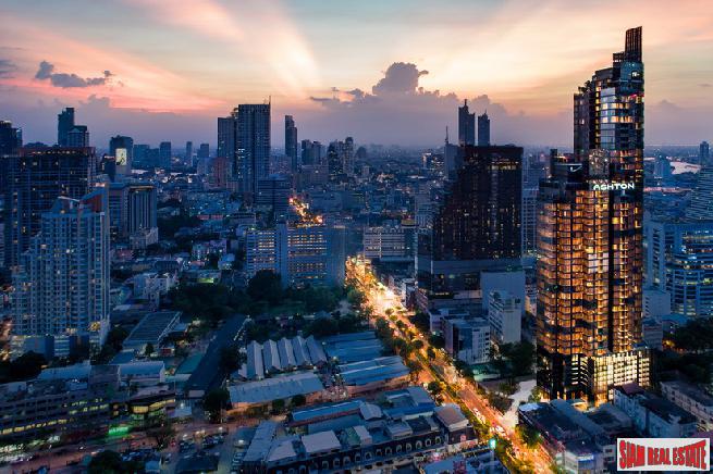 Newly Completed Luxury 48 Storey at Chong Nonsi, Silom - Two Bed Units - 23-26% Discount!-0