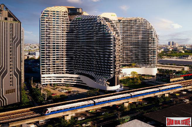 Newly Completed High-Rise Condo with Exceptional Facilities by Leading Thai Developer at BTS Bangna - 2 Bed Unit on 27th Floor - Special Discount of 33%!-13