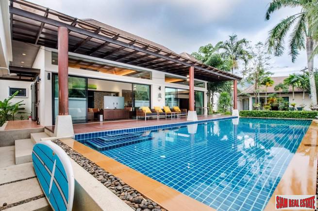 Kamala Nathong | Luxurious Thai-Balinese Style Five Bedroom Pool Villa for Sale-0
