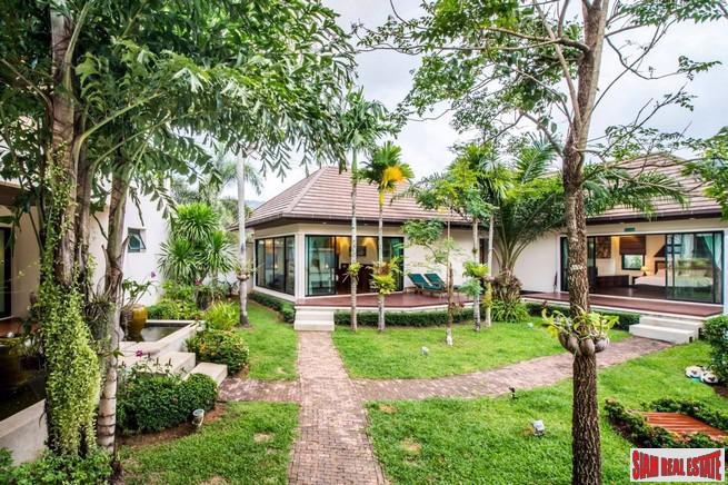 Kamala Nathong | Luxurious Thai-Balinese Style Five Bedroom Pool Villa for Sale-12