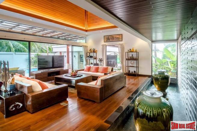 Kamala Nathong | Luxurious Thai-Balinese Style Five Bedroom Pool Villa for Sale-1