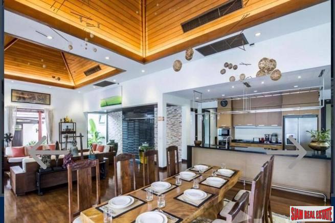 Kamala Nathong | Luxurious Thai-Balinese Style Five Bedroom Pool Villa for Sale-6