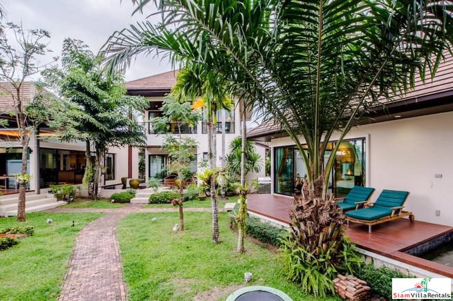 Beautiful Thai-Balinese Five Bedrooms Pool Villa for Rent in Kamala-11