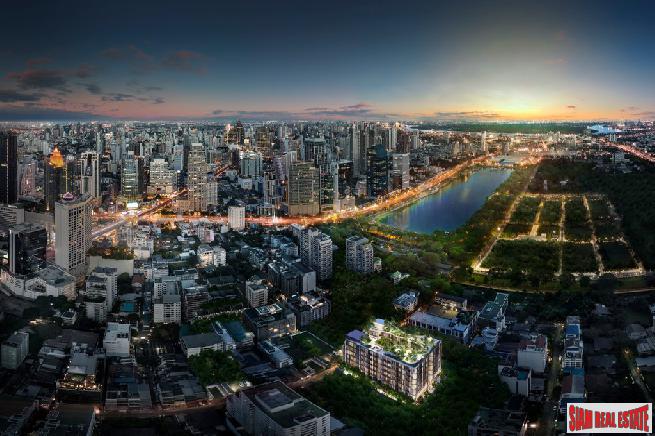 Award Winning Designed New Low-Rise Condo In Construction at Asoke, 200 Metres to Benchakiti Park -10% Discount and 5% Rental Guarantee for 3 Years!-2