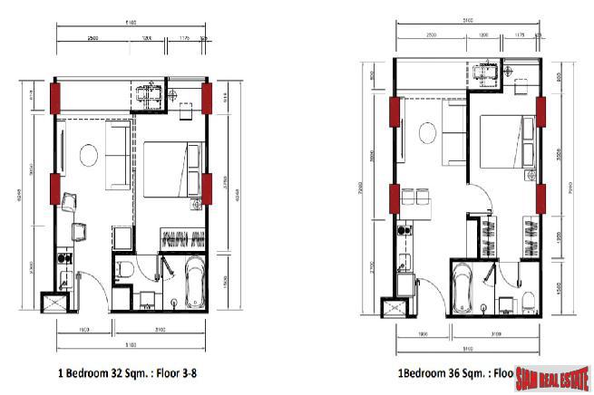 Deluxe Two Bedroom Condos in New Low Rise Development, Asok -10% Discount and 5% Rental Guarantee for 3 Years!-27