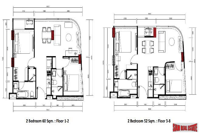 Deluxe Two Bedroom Condos in New Low Rise Development, Asok -10% Discount and 5% Rental Guarantee for 3 Years!-29