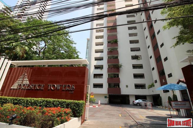 Prestige Towers | Spacious Three Bedroom Close to Transportation and Shopping in Sukhumvit-0