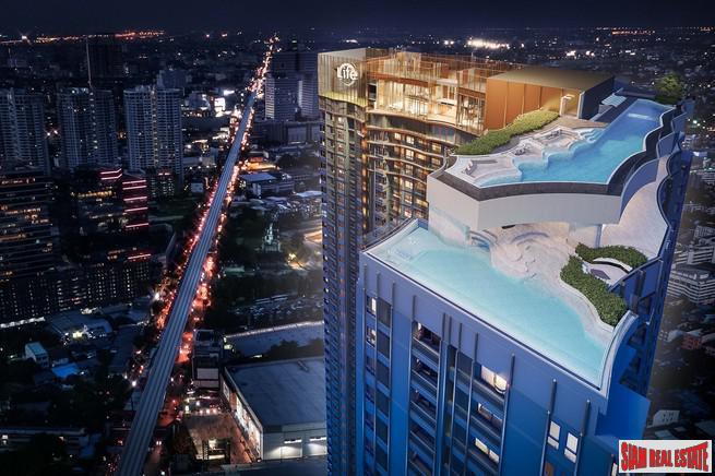 Exceptional New Condo Project with Unique Facilities Just Steps to MRT Phahon Yothin - Two Bedrooms-0
