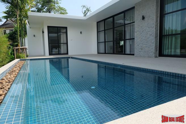 New Three Bedroom Single Storey Pool Villa in Central Rawai Location-0