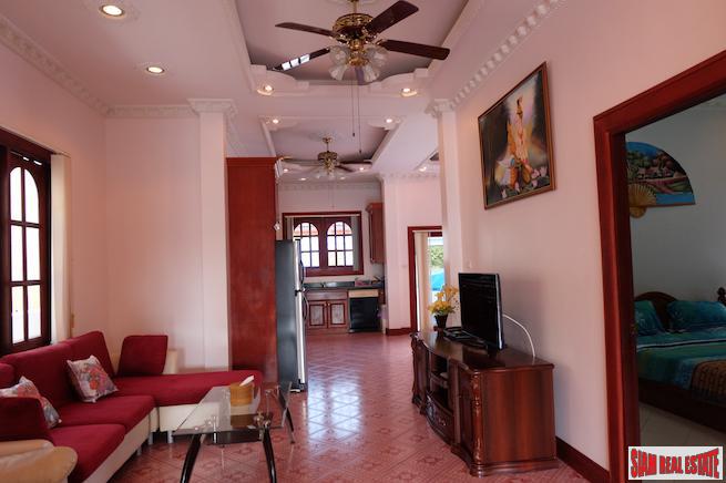 Majestic Villas | Large Two Bedroom Family Style House with Salt Water Pool in Rawai-11
