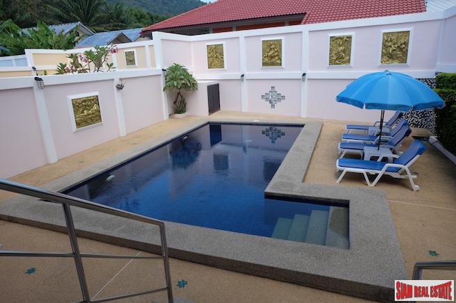 Majestic Villas | Large Two Bedroom Family Style House with Salt Water Pool in Rawai-7