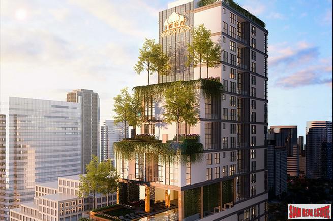 The Loft Asoke | Exceptional 35th Floor City Views from this Two Bedroom Loft Style Condo at Asoke-0