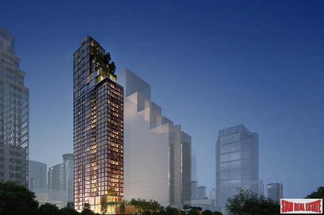 The Loft Asoke | Exceptional 35th Floor City Views from this Two Bedroom Loft Style Condo at Asoke-1