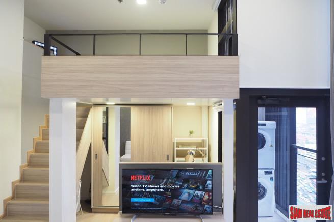 Chewathai Residence Asoke | Amazing City Views from this One Bedroom Loft-style Duplex-6