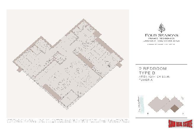 Four Seasons Private Residences Bangkok at Chao Phraya River - 2 Bed Units