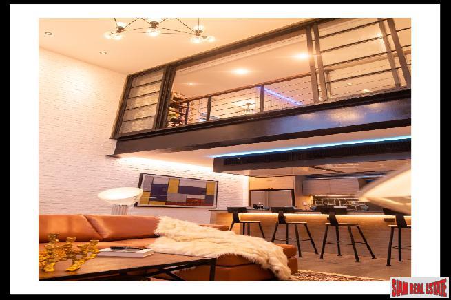 Boutique Low-Rise of Exclusive Modern Industrial Duplex Condos at Sukhumvit 65, Ekkamai-11