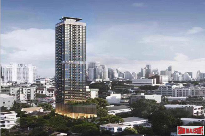 New 55 Storey Project with Ultra Modern Amenities in Phetchaburi - One Bedroom Studio - Thai Freehold Only-0