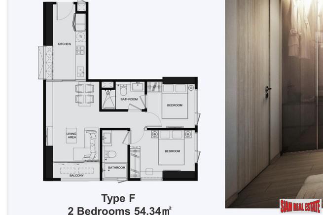 New 55 Storey Project with Ultra Modern Amenities in Phetchaburi - One Bedroom Studio - Thai Freehold Only-17