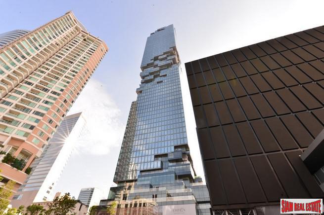 The Ritz-Carlton Residences at MahaNakhon | New Modern Two Bedroom Chong Nonsi Condo with Impressive River and City Views-0