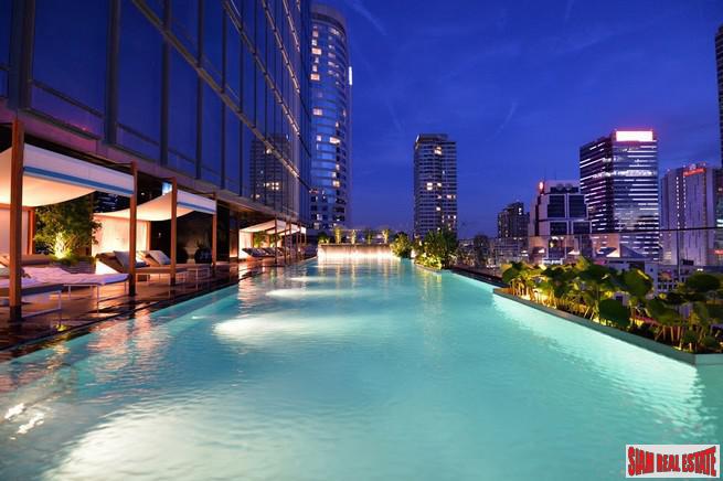 The Ritz-Carlton Residences at MahaNakhon | New Modern Two Bedroom Chong Nonsi Condo with Impressive River and City Views-19