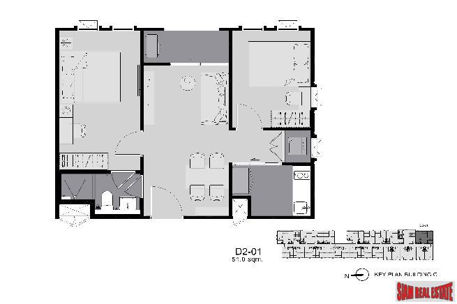 RESALE UNITS at SOLD OUT New Low-Rise Condo at Phra Ram 9 by Leading Thai Developer - Studio Units-27