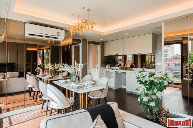 Nearing Completion is this Low Density Luxury Condos suited for Living and Investment at Charoenkrung Road, Sathorn - 2 Bed Duplex Loft Units - Discount and 6% Rental Guarantee for 2 Years!-10