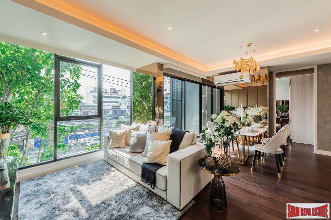 Nearing Completion is this Low Density Luxury Condos suited for Living and Investment at Charoenkrung Road, Sathorn - 2 Bed Duplex Loft Units - Discount and 6% Rental Guarantee for 2 Years!-11