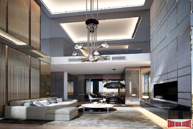 Nearing Completion is this Low Density Luxury Condos suited for Living and Investment at Charoenkrung Road, Sathorn - 2 Bed Duplex Loft Units - Discount and 6% Rental Guarantee for 2 Years!-19