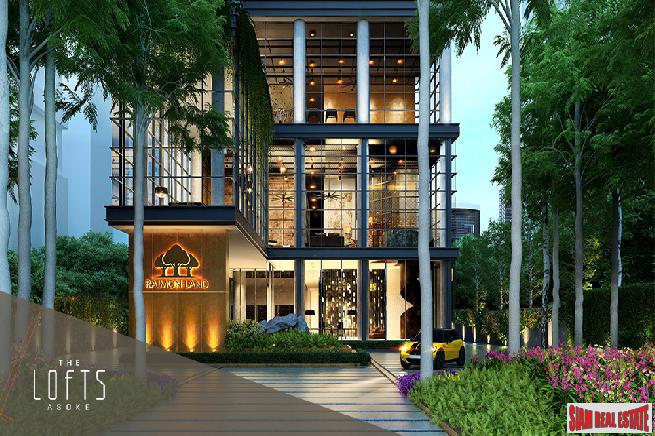 The Lofts Asoke | Luxury Newly Completed One Bed Duplex Corner Unit on High Floor-17