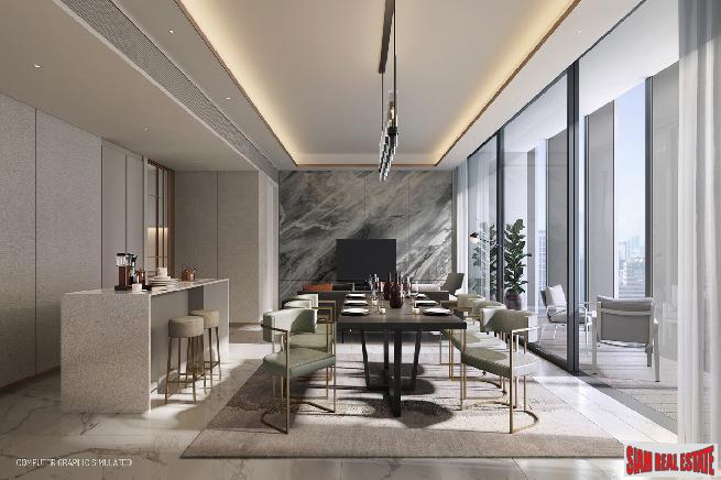 Super Luxury Off-Plan High-Rise Condo in the Best Location at Phrom Phong - Three Bed Units-7