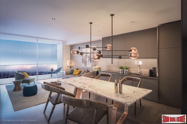 Super Luxury Condo In Construction at Sathorn by Raimon Land PLC and Tokyo Tatemono - 2 Bed Units - 7% Discount!-9