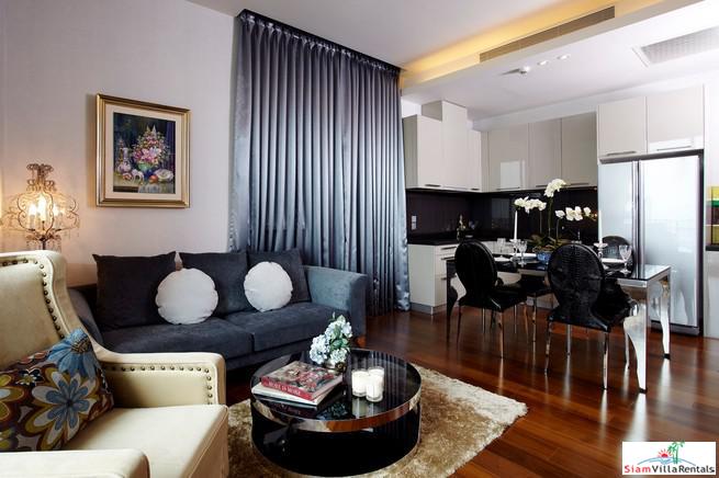 Quattro by Sansiri | Great City Views from this Two Bedroom, Two Bath Condo for Rent in Thong Lo-1