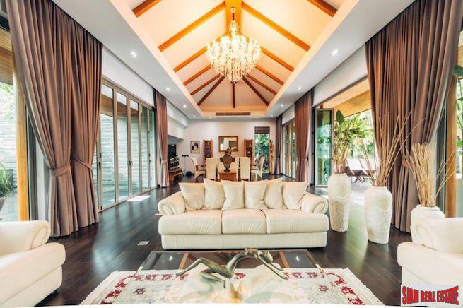 Anchan III | Amazing Five Bedroom Luxury Pool Villa with Three Pavilions in Cherng Talay-6