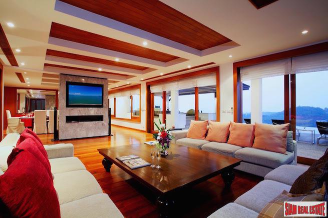 Baan Thai Surin Hill Estate | Amazing Five Bedroom Villa With Andaman Sea Views in an Exclusive Estate-11