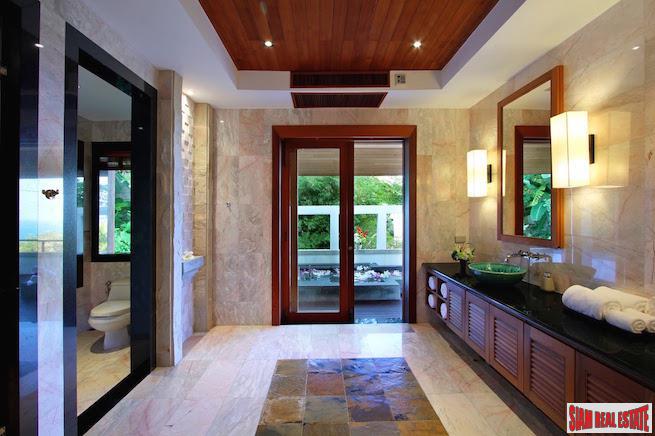 Baan Thai Surin Hill Estate | Amazing Five Bedroom Villa With Andaman Sea Views in an Exclusive Estate-19