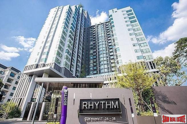 Rhythm Sukhumvit 36 - 38 | Nicely Decorated Cozy Studio Condo Close to BTS Thong Lo-0
