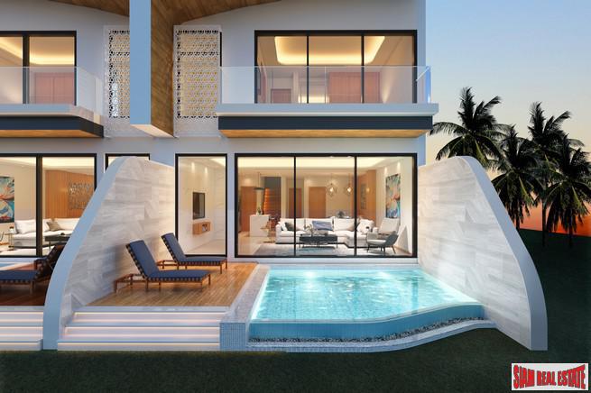 Sea Views and Private Pools from this New Villa Development in Rawai - 2 Bedroom/3 Storey-0