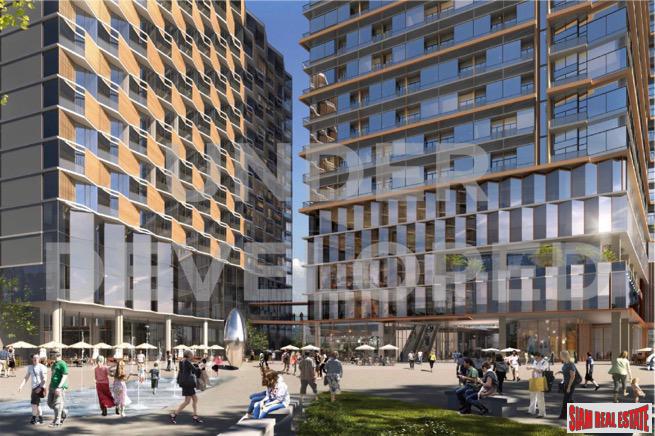 One Bedroom Duplex Development Built 500 M. from New Orange MRT Line in Rama 9-1