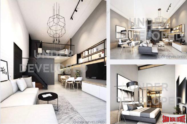 One Bedroom Duplex Development Built 500 M. from New Orange MRT Line in Rama 9-8
