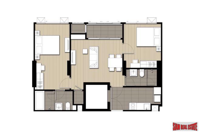 Exclusive Private Living in this New Ratchathewi Condominium - Two Bedrooms-25