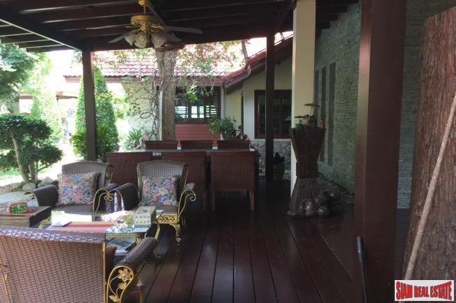 Tropical Garden 5.5 Rai Compound with Four Buildings in Nakhon Pathom-5