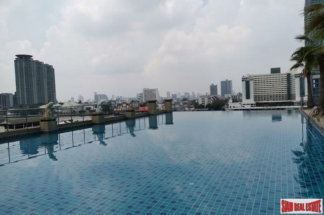 Supalai River Place Condominium | Two Bedroom Corner Unit with Amazing City and Chao Phraya River Views at Krung Thonburi-15