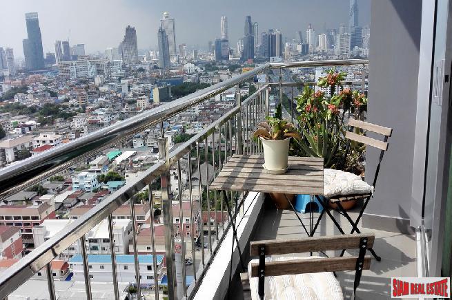Supalai Lite Sathorn-Charoenrat | Two Bed Penthouse Condo for Sale-7